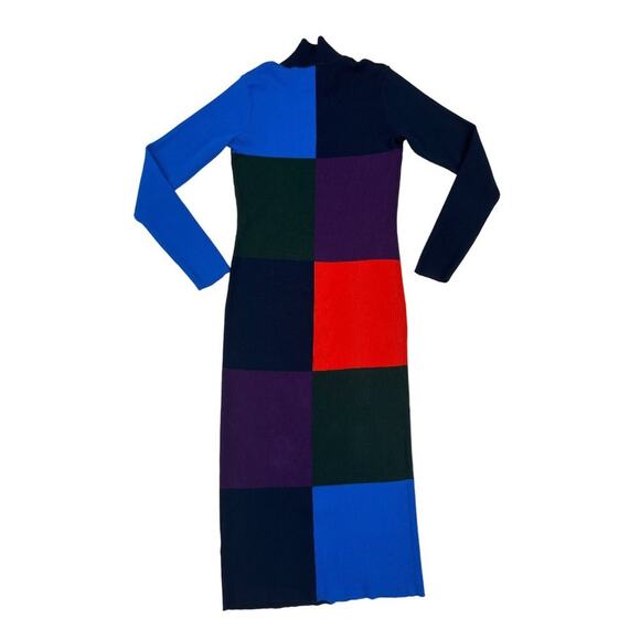 Tory Burch - Tory Sport Multicolor Ribbed Block Dress - Picture 3 of 3